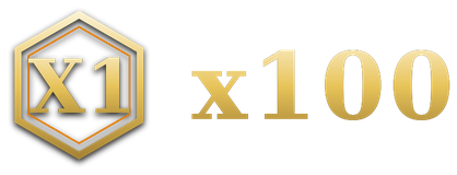 x100 logo